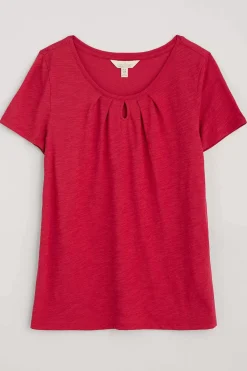 Appletree Keyhole Detail T-Shirt (Gots)