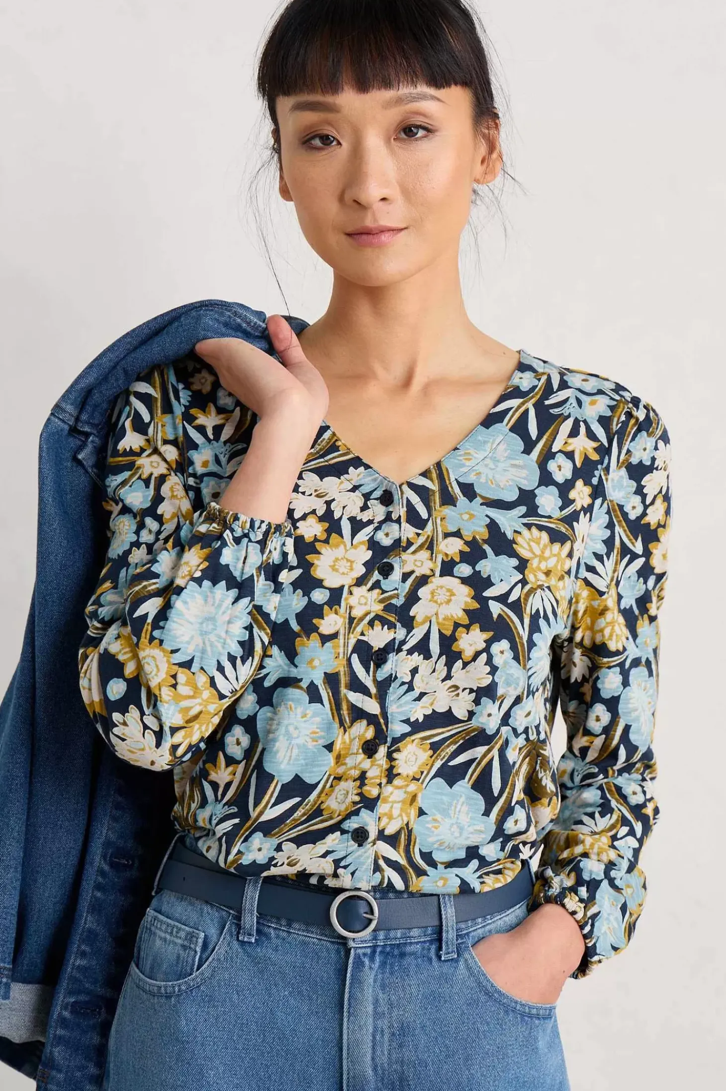 Butterflies Jersey Top