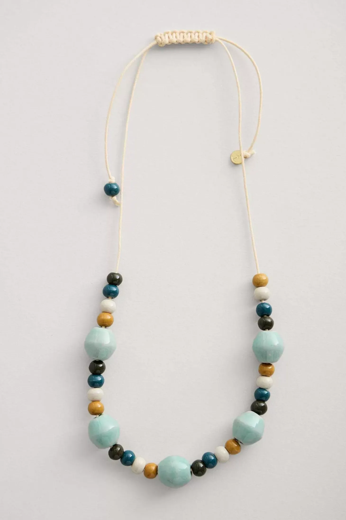 Canna Ceramic Bead Necklace