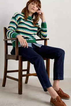Clover Bed Lambswool Blend Jumper