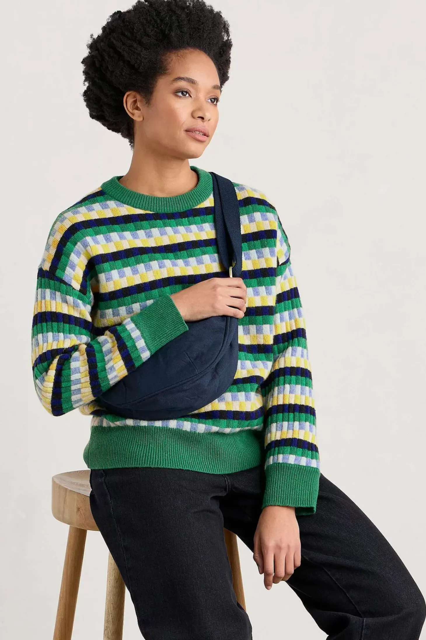 Clover Bed Lambswool Blend Jumper