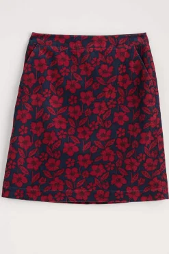 Ferry Crossing Needlecord Skirt
