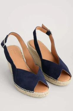 Garden Path Mid Height Wedge Espadrilles