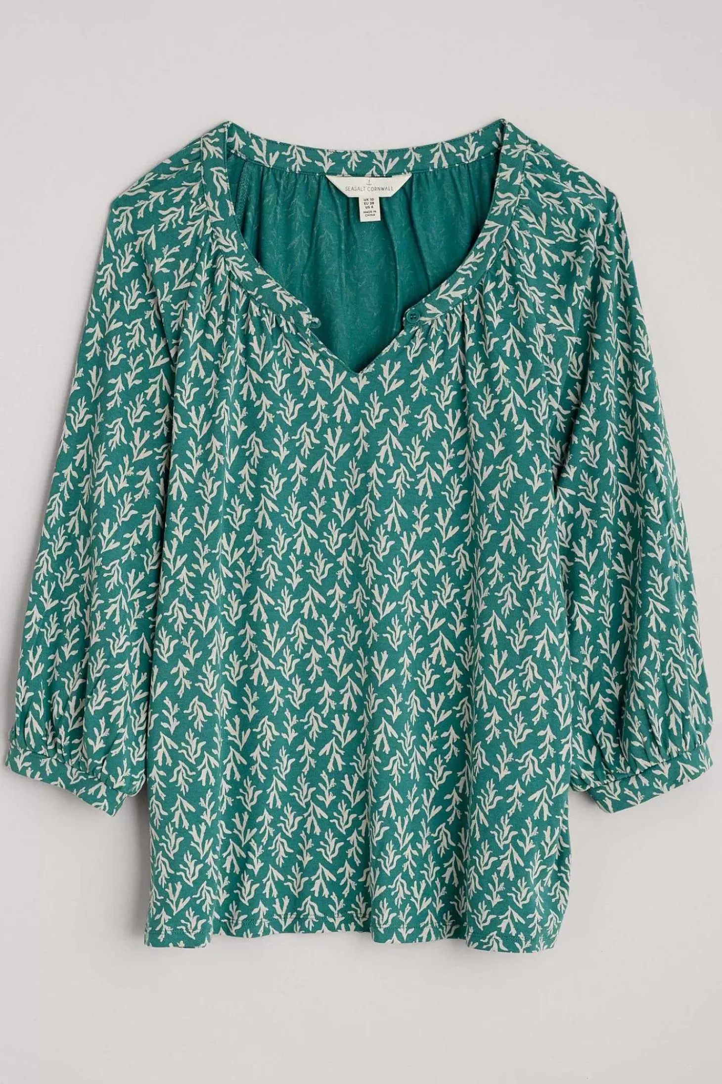 Garlanding Jersey Top
