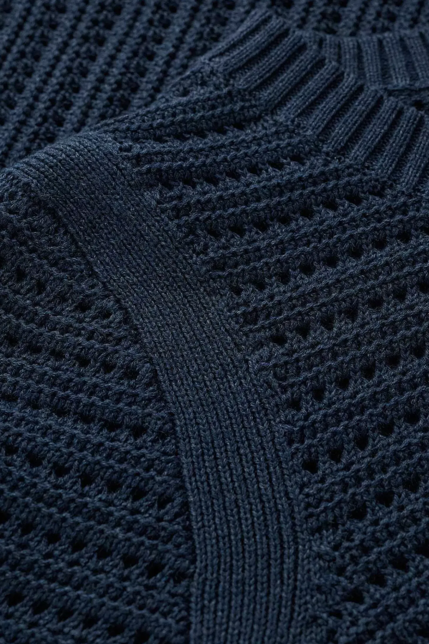 Gull Rock Pointelle Knit Jumper (Gots)