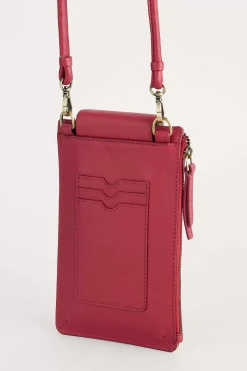 Kelsey Leather Phone Wallet