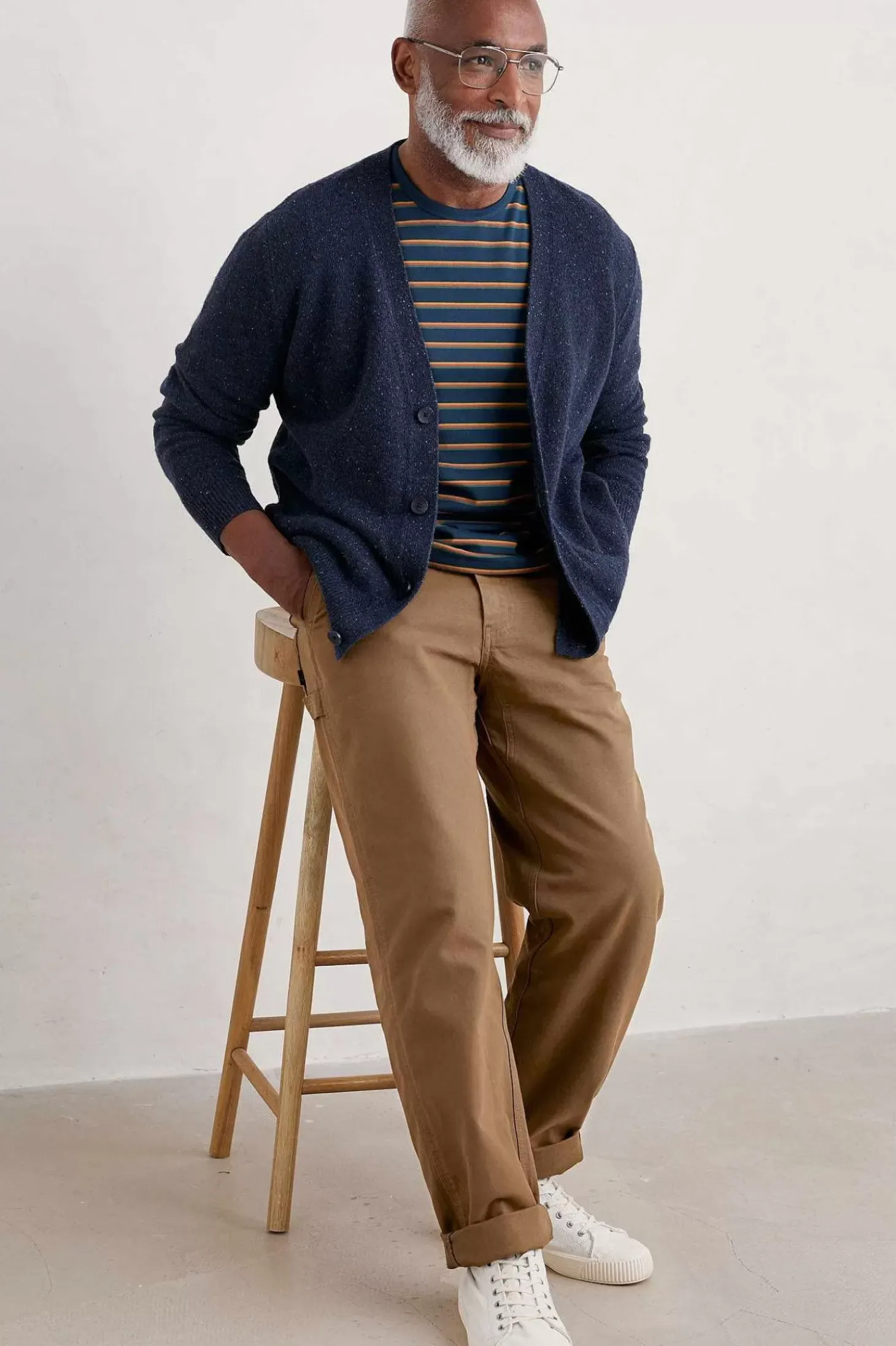 Men's Cleer Lambswool Blend Cardigan