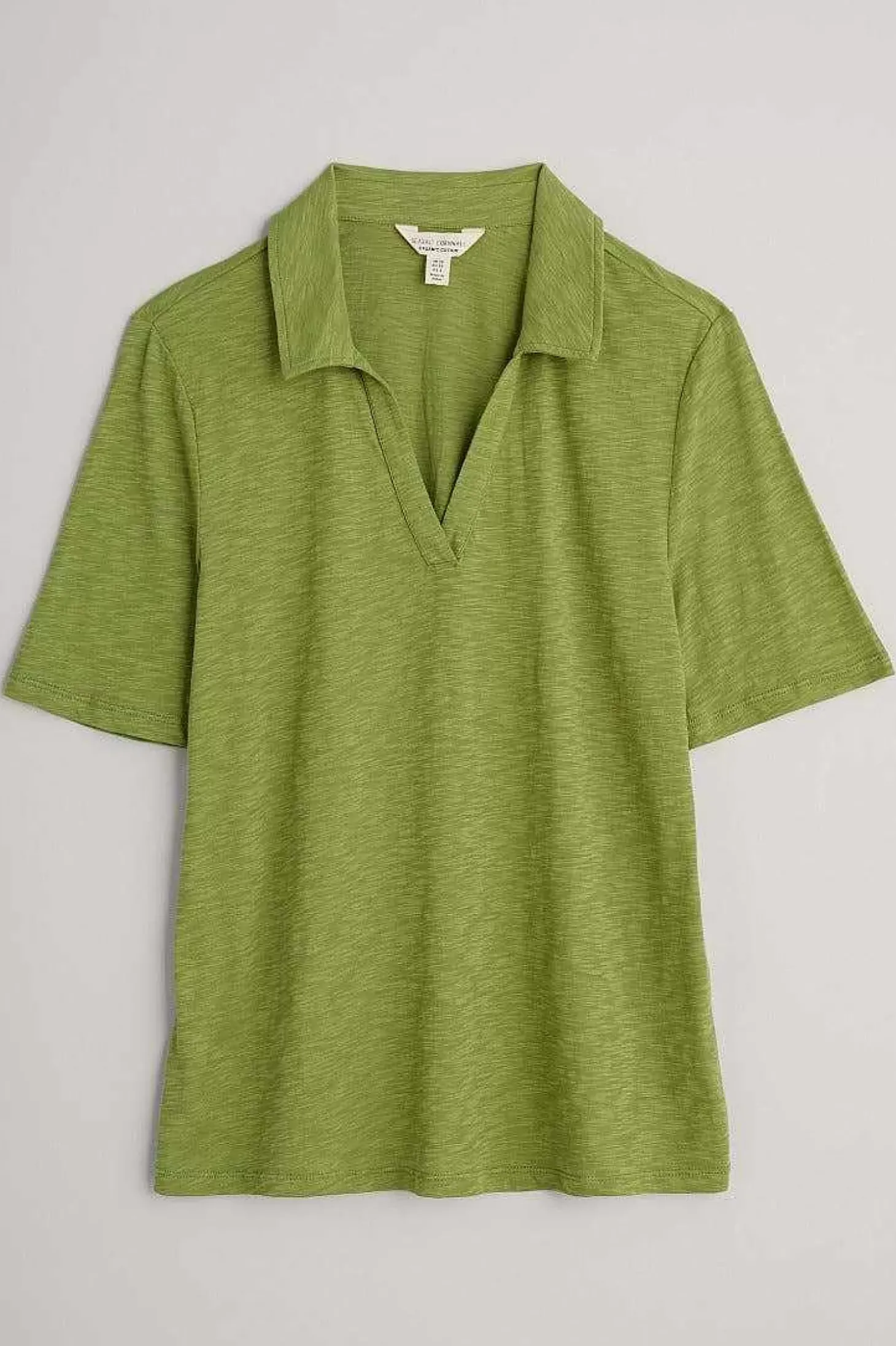 Owles Point Short Sleeve V-Neck Jersey Shirt