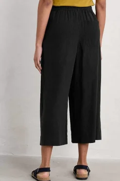 Sea Heart Linen Blend Culottes
