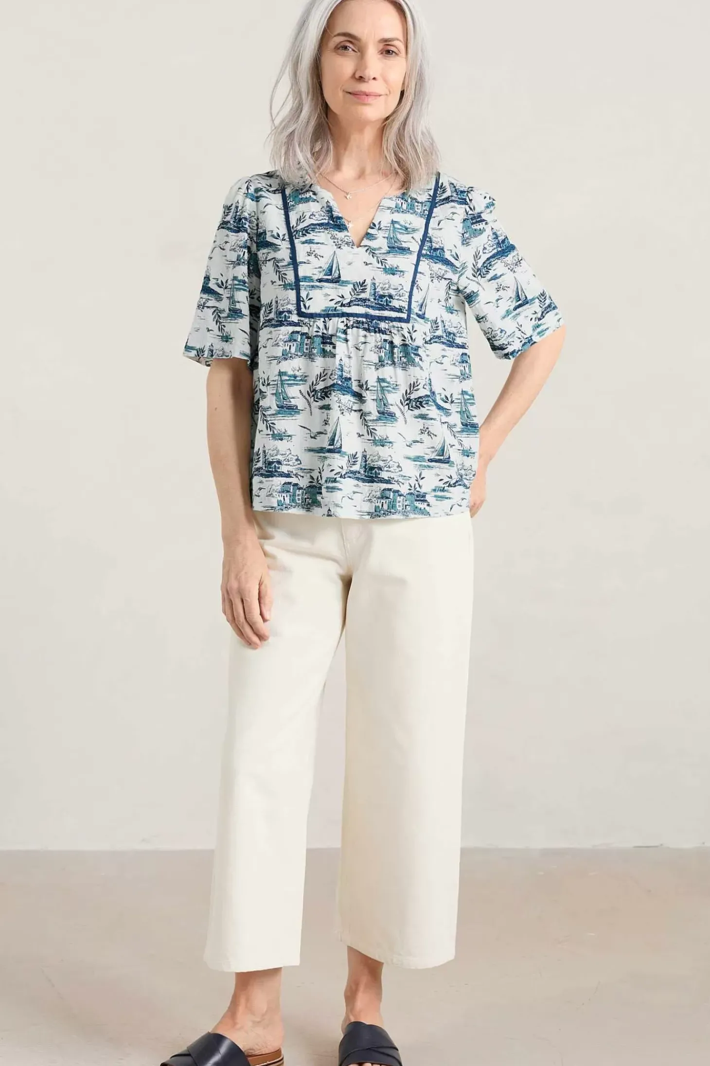 Treasury Short Sleeve Blouse