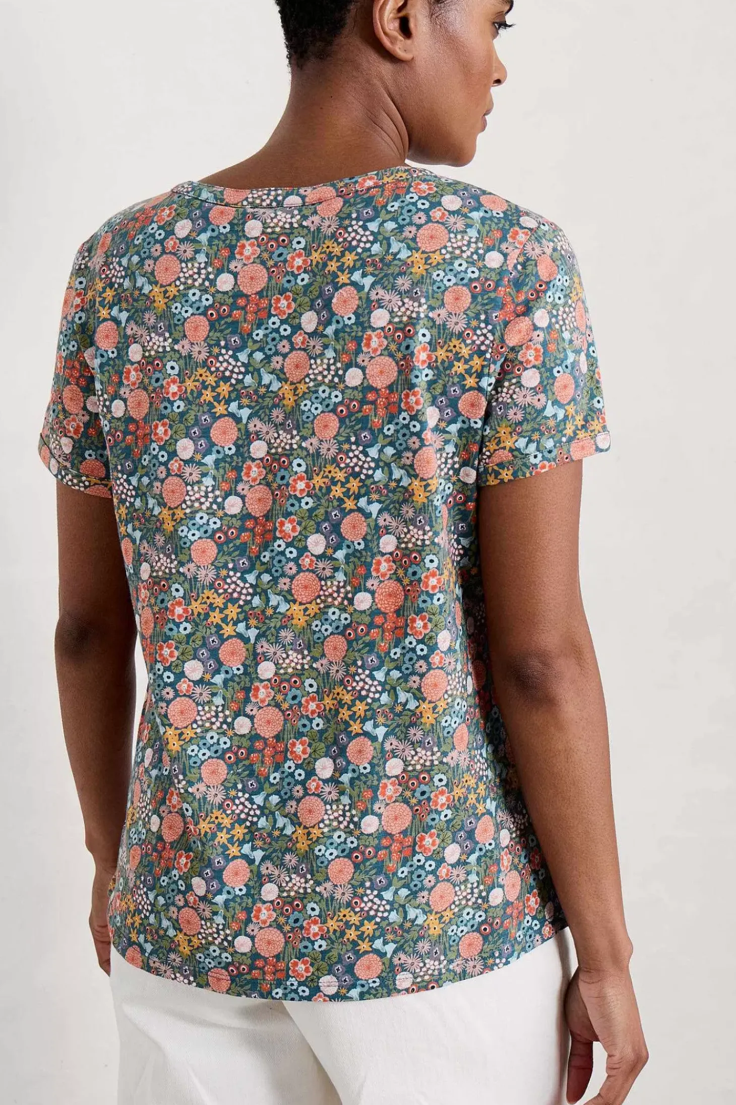 Waterflow Short Sleeve Top